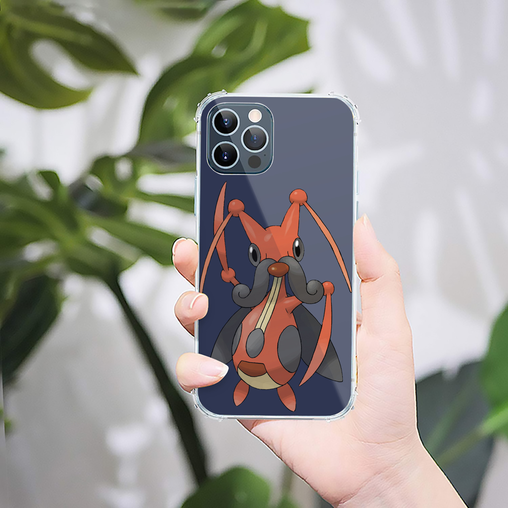 （画像用） ポケットモンスター Pokémon 【iPhone 12シリーズ対応】透明スマホケース（クリアソフトケース）